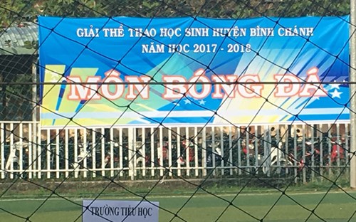Giải thể thao học sinh huyện Bình Chánh môn Bóng Đá
